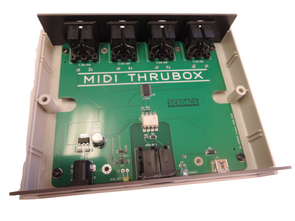 MIDI THRU BOX
